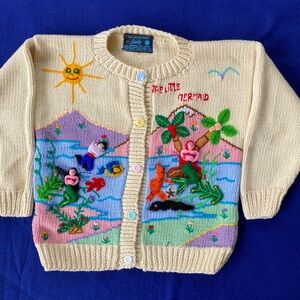 Vintage Little Mermaid Sweater